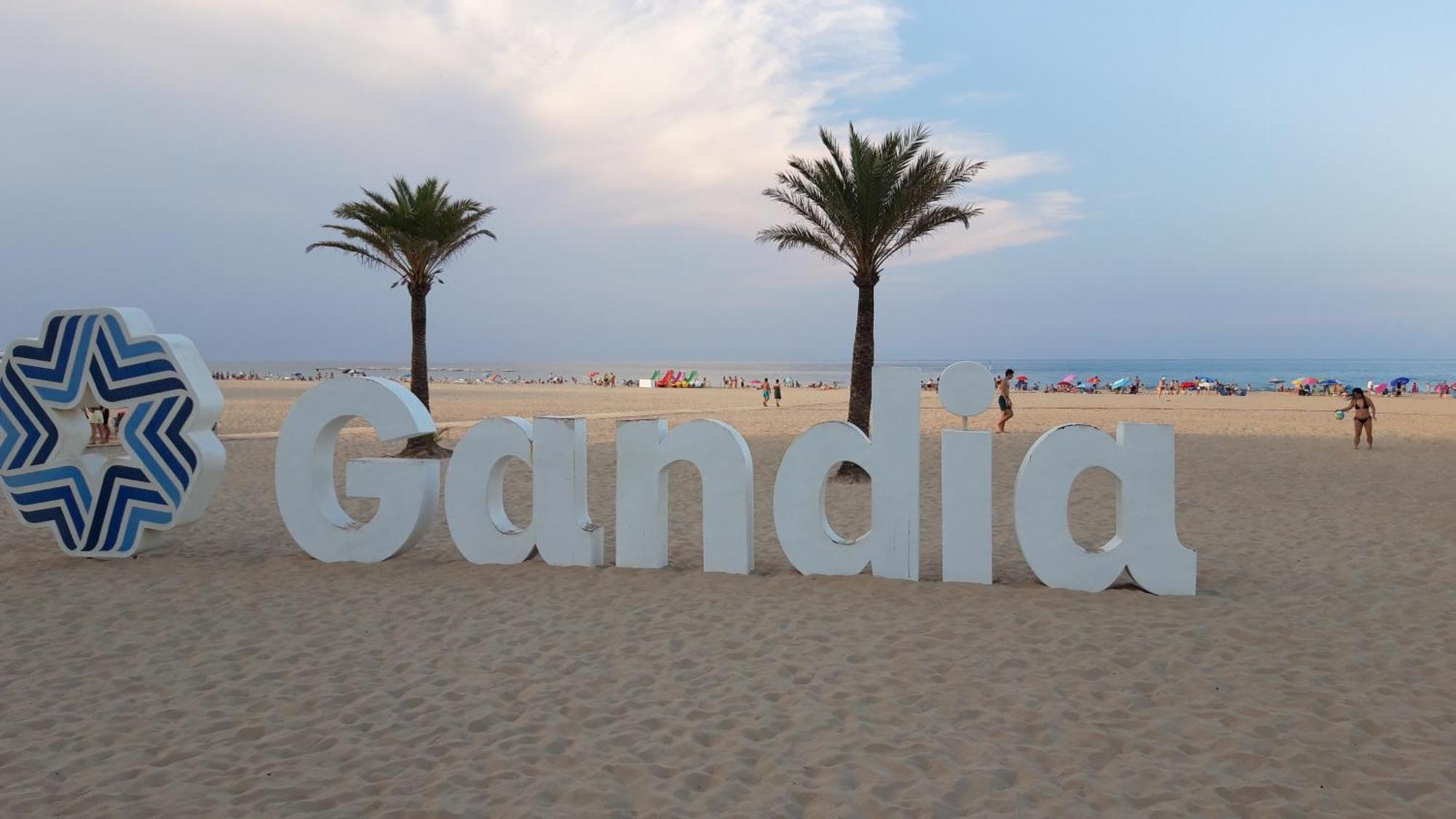 Apartamento Aguilera Gandia Bagian luar foto